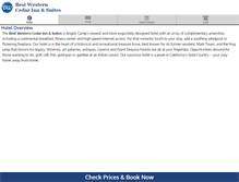 Tablet Screenshot of bestwesternangelscamp.com